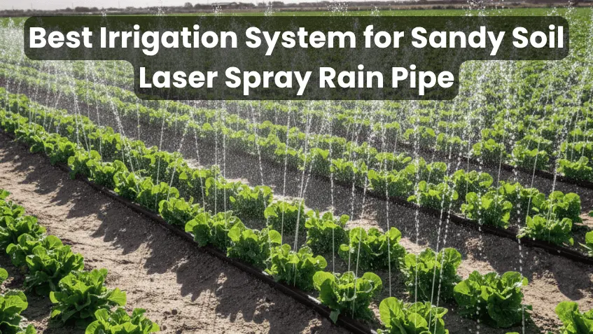 Best Irrigation System for Sandy Soil – Laser Spray Rain Pipe