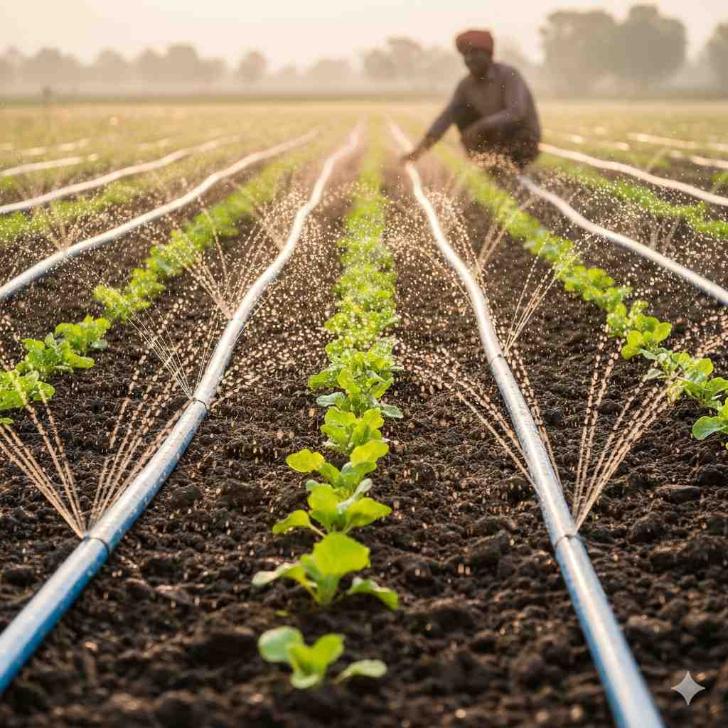 Rain Pipe Irrigation System