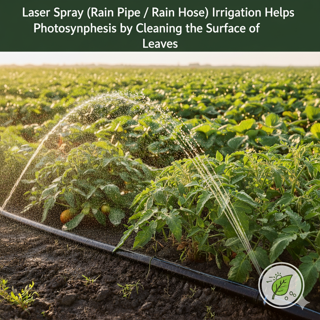 Rain Pipe Irrigation
